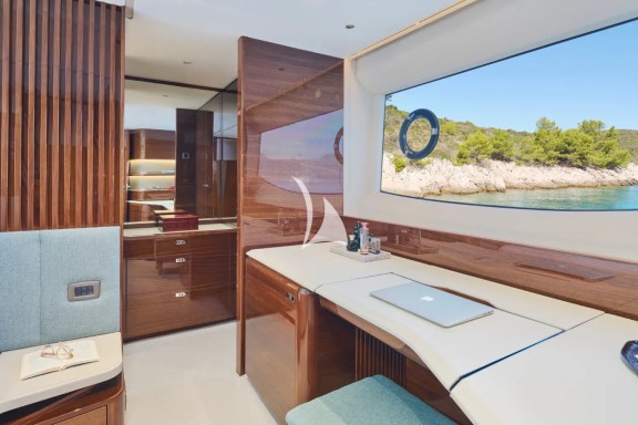 Master cabin vanity desk