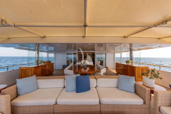 Aft deck