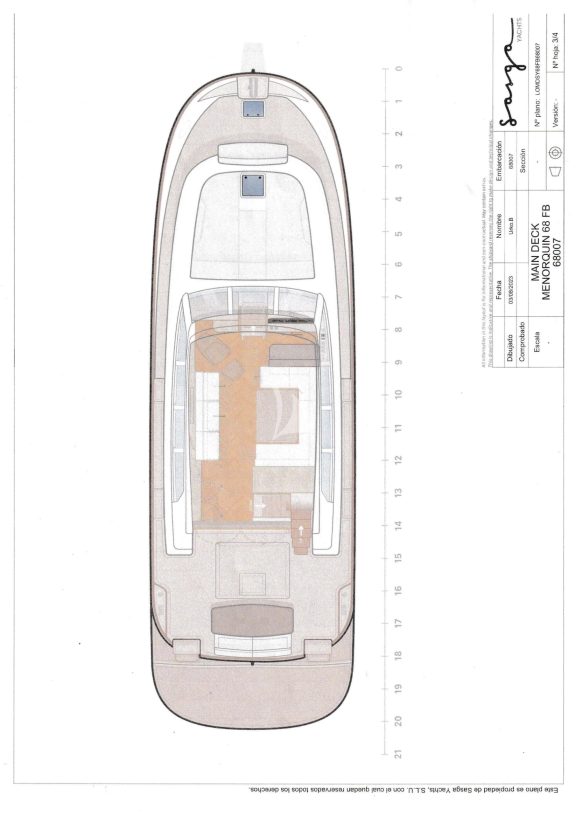 CLOUD 9 Main deck-layout