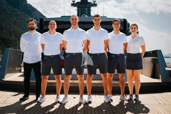 Highly motivated charter crew led by captain Luka