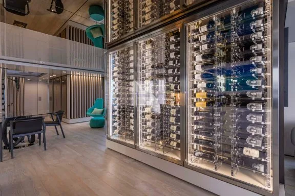 Wine cellar for 150 bottles