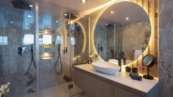 VIP cabin bathroom