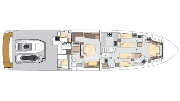 Lower deck