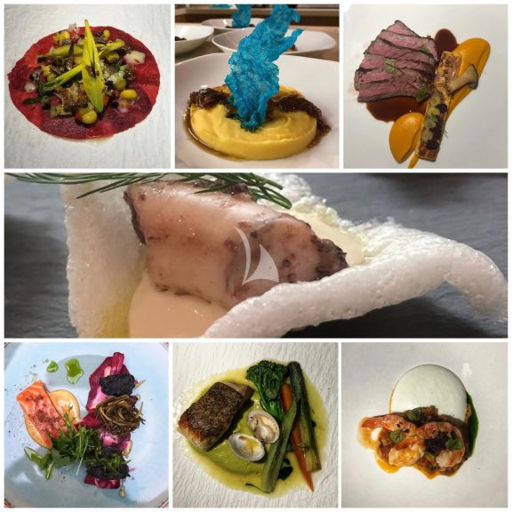 Exquisite Cuisine on board