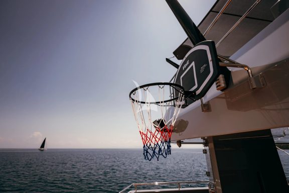 basketball hoop, table tennis etc