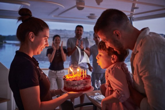 Friend's Boat Birthday Celebration