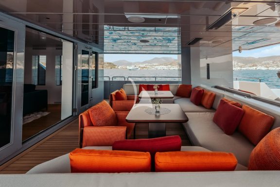 Carmen's U-shape Lounge Aft Deck