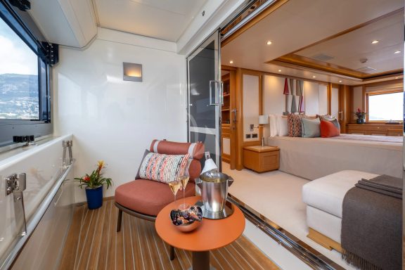 Master cabin ensuite balcony