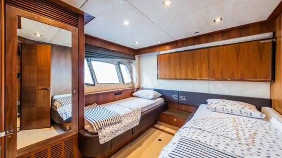 Port side Twin cabin