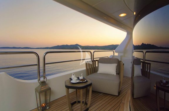 Upper Deck private terrace