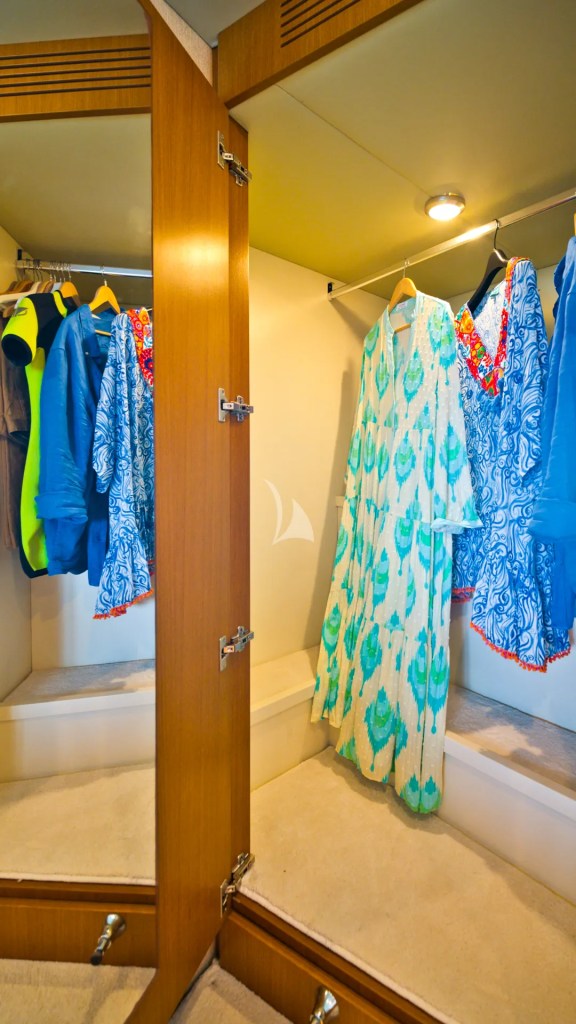Master cabin wardrobe