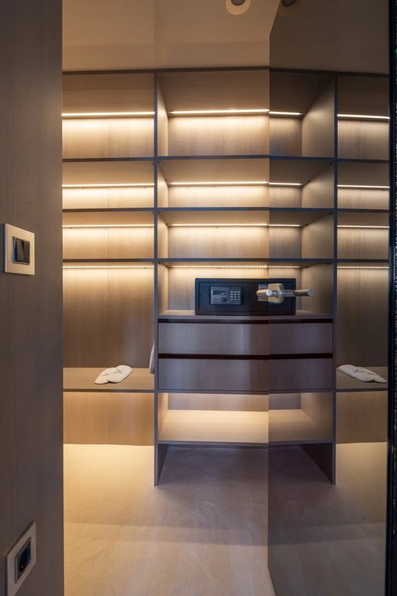 Walk in wardrobe