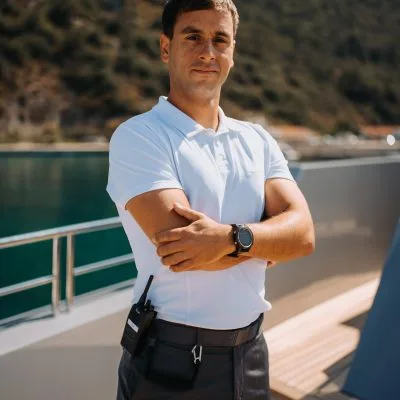 Deckhand Domagoj Vlatkovic