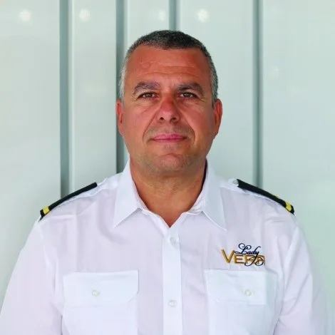 Crew of LADY VERA|Spyros Alamagkos — Bosun