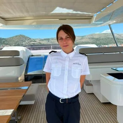 Stewardess Beata Pleslic