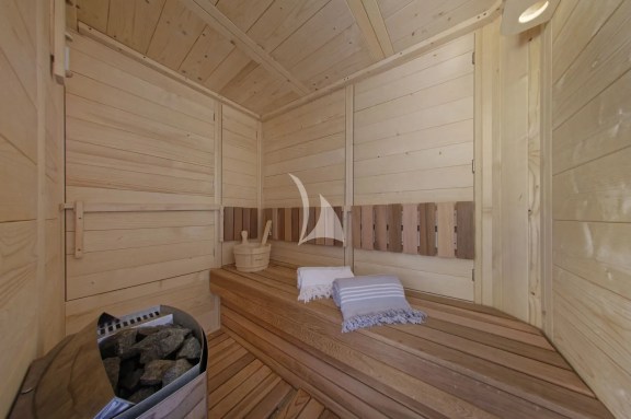 Sauna in the Beach Club