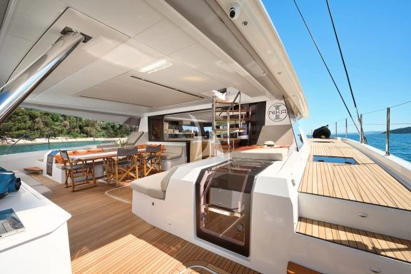 Nika One aft deck