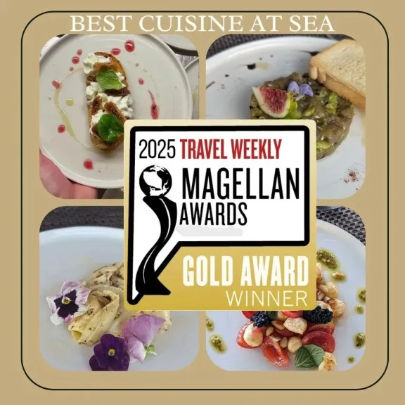 2025 Magellan Award Winners for Best Cuisine at Sea