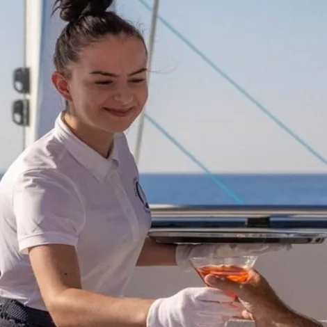 Crew of M/S AURUM SKY|Martina Stojakovic — 2nd Stewardess