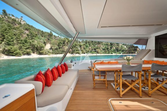 Nika One aft deck