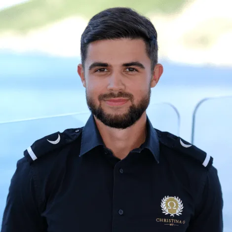 Crew of CHRISTINA O|Vitalii ZUBRYLIN — Head Bartender