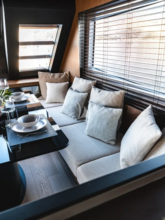 Dining area sofa