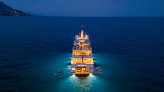 Hana at night