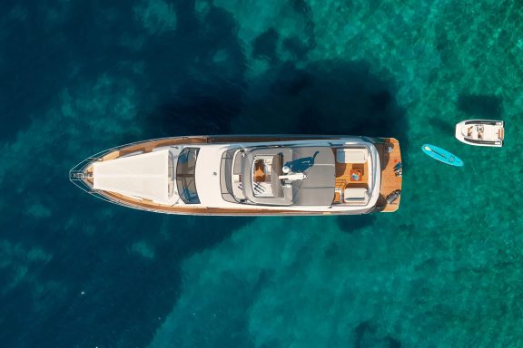 M-Y Aglaya Aerial