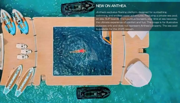 New large seapool onboard Anthea