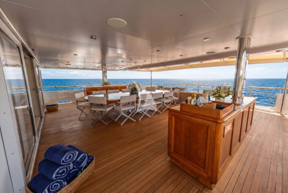 Aft deck