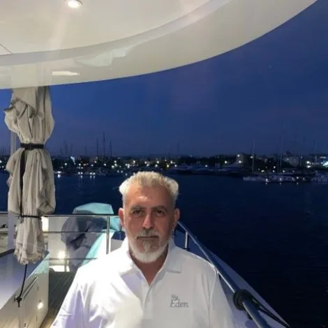 Crew of MY EDEN|Dimitris Mantas — Chief engineer