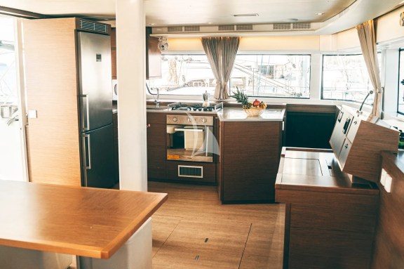 Galley and helmstation