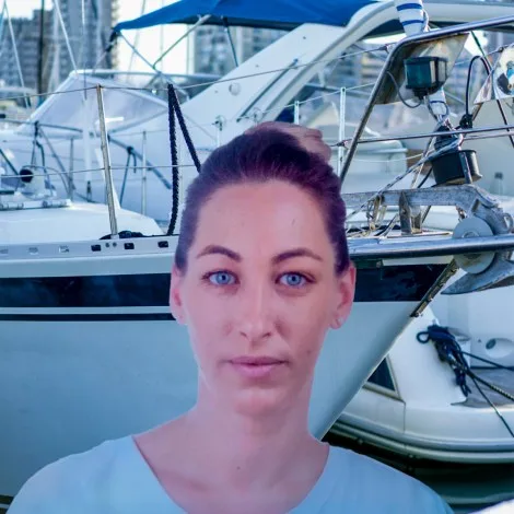 Crew of HOPE I|Durdica Borovic — Hostess