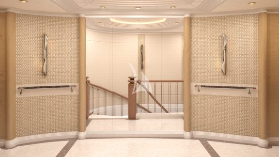 Visuals Upper Deck Lobby