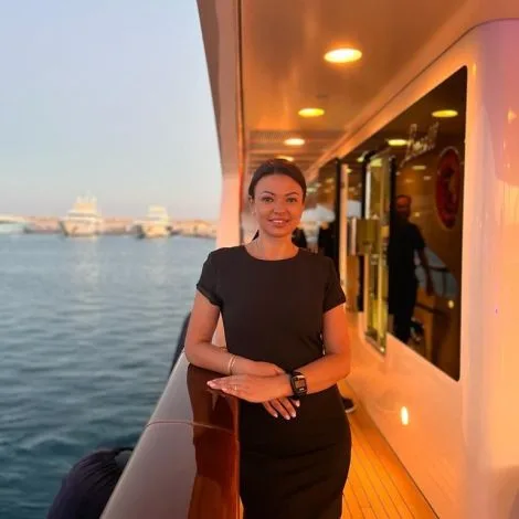 Crew of MY EDEN|Inna Mankovska — Chief steward/ess