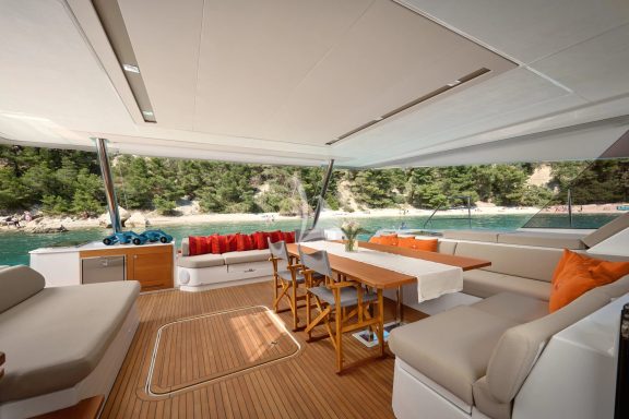 Nika One aft deck