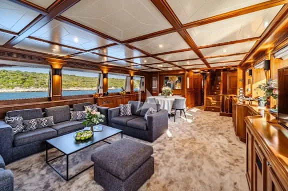 Salon side view