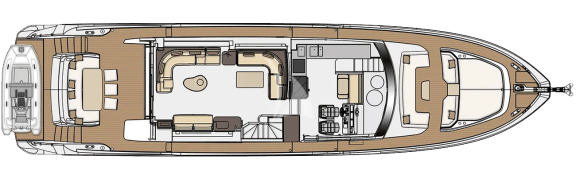 Main deck - Lounge version