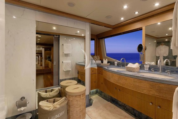 Bathroom of 2nd Master suite on Upper Deck
