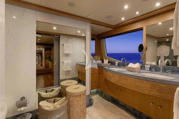 Bathroom of 2nd Master suite on Upper Deck