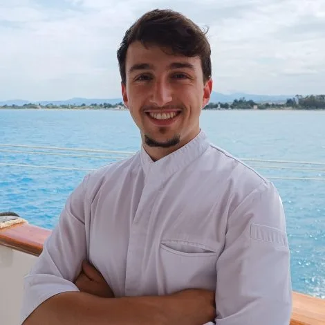 Crew of CHRISTINA O|Santiago GUTIERREZ — Chef