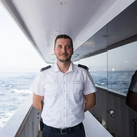 Crew of M/Y ANTHEA|Marko Lasić — Steward