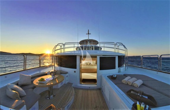 Private Terrace of Master cabin on Main Deck