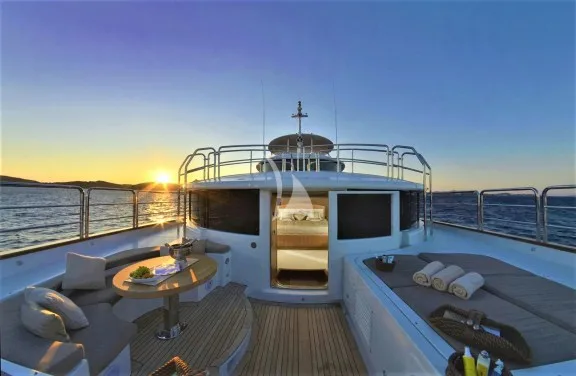 Private Terrace of Master cabin on Main Deck