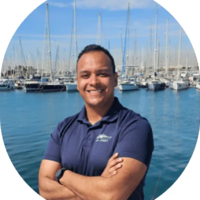 Deckhand Ramses Salazar