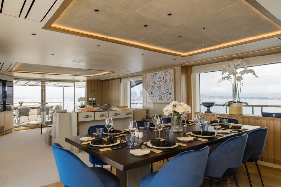 Main Salon dining
