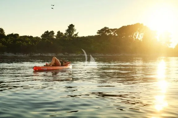 Lifestyle sunset SUP