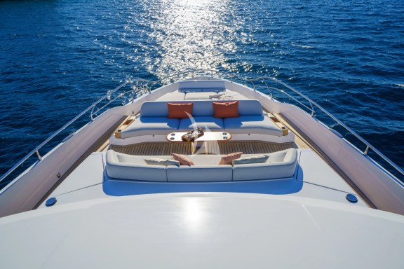 Bow lounge area
