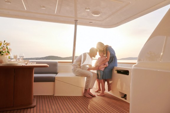 Friend's Boat Family moments