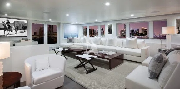 Main Salon looking aft